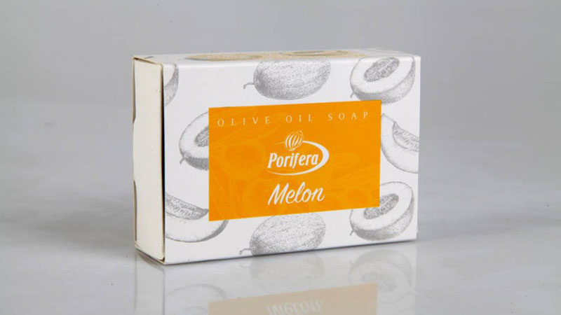Greek olive oil soaps melon