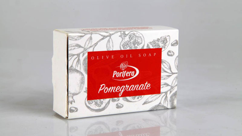 Greek olive oil soaps pomegranate